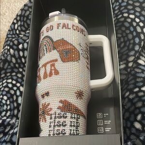 NFL Atlanta Falcons Iridescent Drinkware with BPA Free Lid